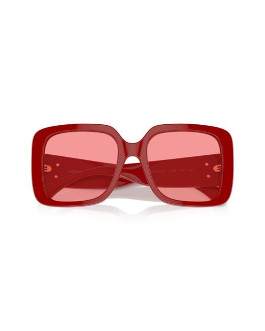 Chanel Red Sunglass Ch9149