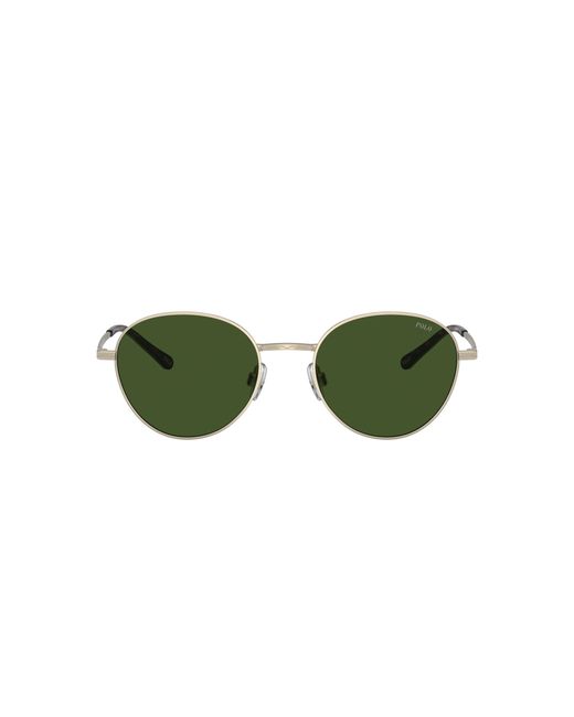 Polo Ralph Lauren Green Sunglass Ph3144 for men