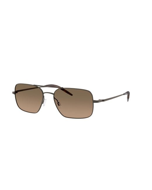 Oliver Peoples Black Sunglass Ov1373s Victory Ii