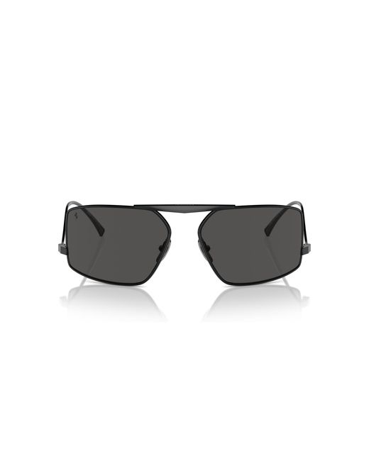 Ferrari Black Sunglass Fh1008