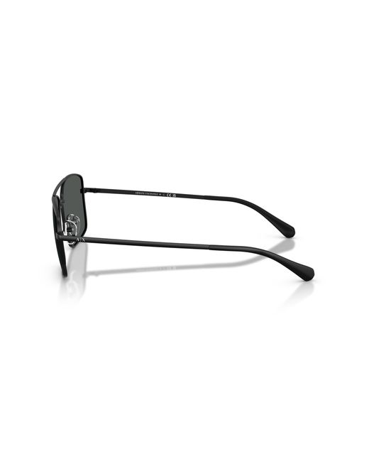 ARMANI EXCHANGE Black Sunglass Ax2054s for men