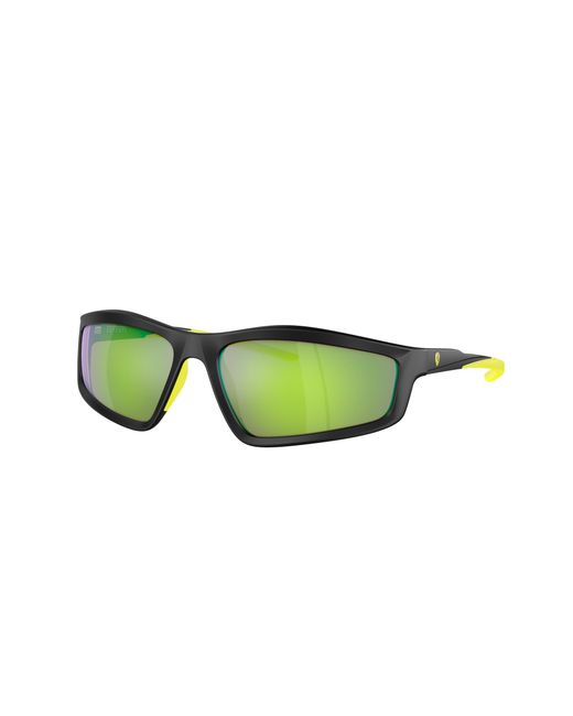 Scuderia Ferrari Green Sunglass Fz6007u for men