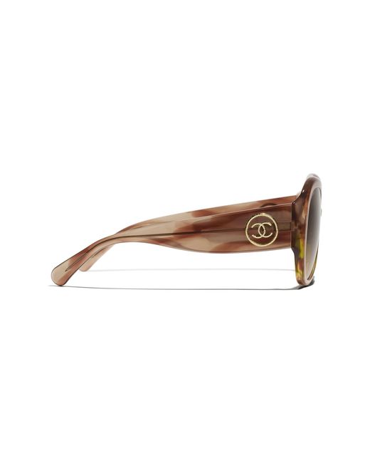 Chanel Black Sunglasses Ch5508a