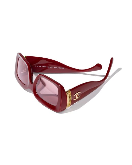 Chanel Black Sunglass Ch5534a Rectangle Sunglasses Ch5534a