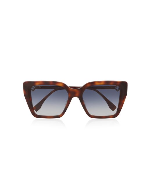 Fendi Black Sunglass Ff Diamonds Fe40161i