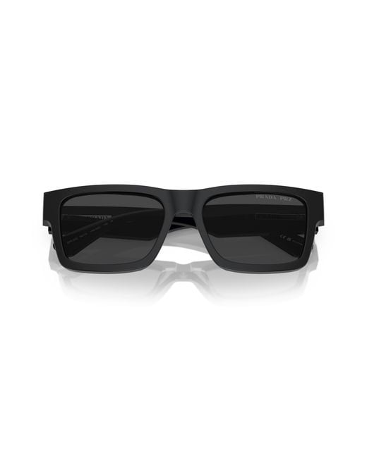 Prada Black Sunglass Pr 25zs for men