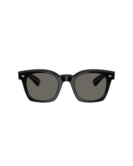 Oliver Peoples Black Sunglass Ov5498su Merceaux 18k