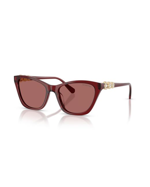 Swarovski Black Sunglass Sk6068u