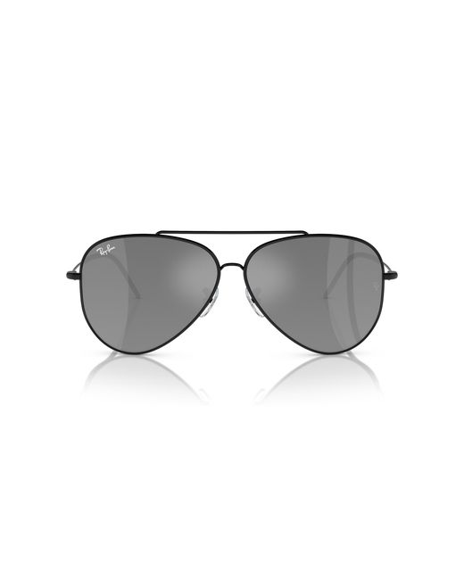 Ray-Ban Black Rbr0101s Aviator Reverse Sunglasses