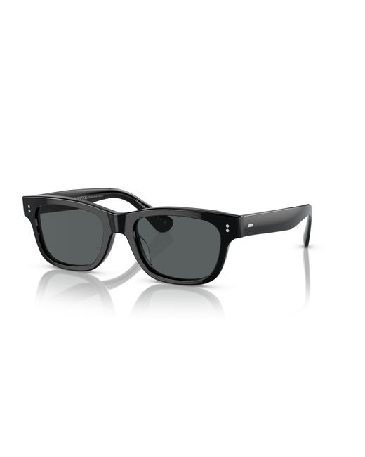 Oliver Peoples Black Sunglass Ov5540su Rosson Sun