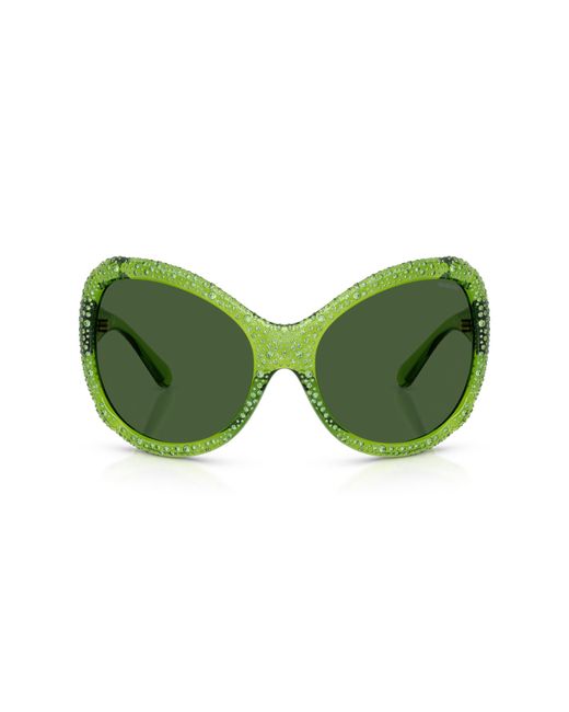 Swarovski Green Sunglass Sk6052