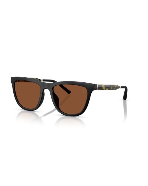 Oliver Peoples Black Sunglass R-9