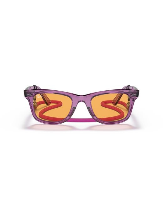 Ray-Ban Multicolor Original Wayfarer Colorblock Sunglasses Frame Lenses