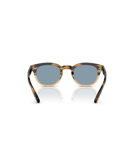 Oliver Peoples Black Sunglass Ov5036s Sheldrake Sun for men