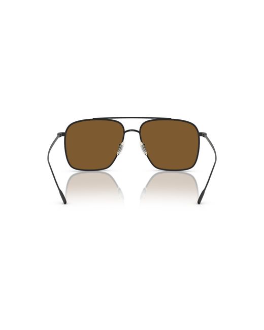 Oliver Peoples Black Sunglass Ov1320st Dresner