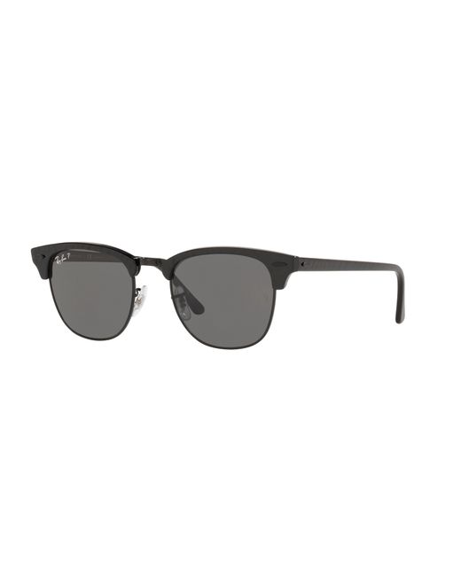 Ray-Ban Black Sunglass Rb3016 Clubmaster Classic