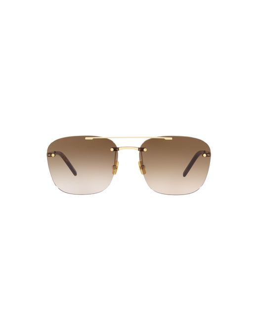 Saint Laurent Black Sunglass Sl 309 Rimless