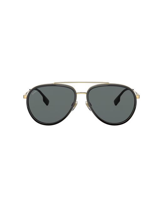 Burberry Black Sunglass Be3125 Oliver for men