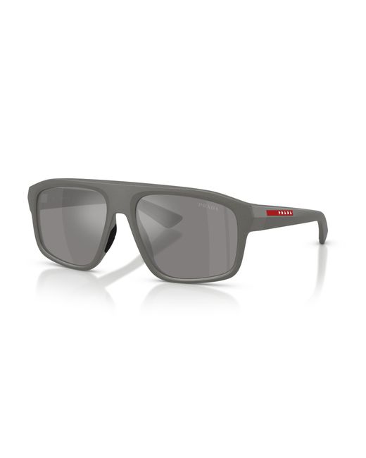 Prada Linea Rossa Black Sunglass Ps B02s for men