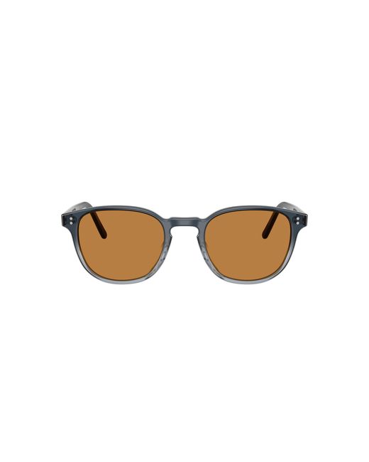 Oliver Peoples Black Sunglass Ov5219s Fairmont Sun for men