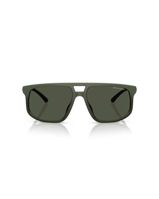 ARMANI EXCHANGE Green Sunglasses Ax4161su for men