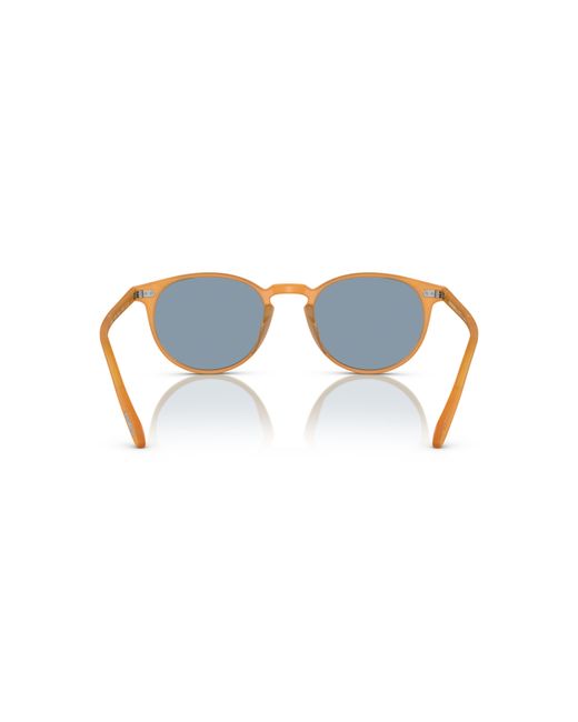 Oliver Peoples Black Sunglass Ov5004su Riley Sun