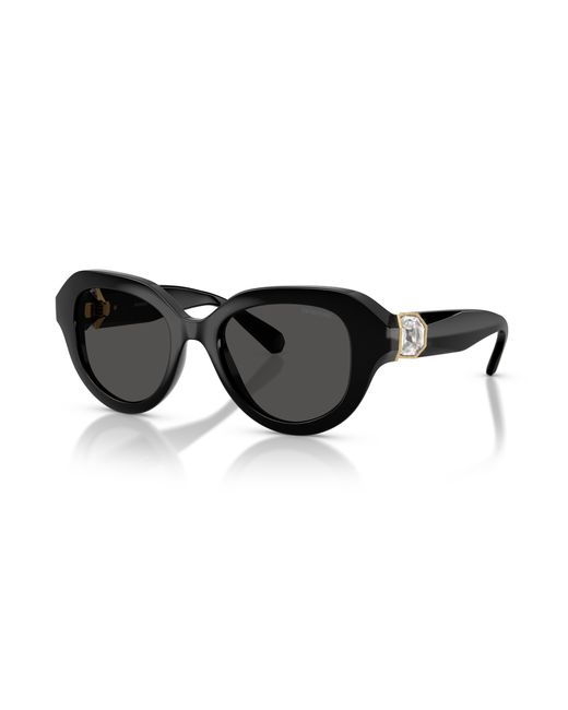 Swarovski Black Sunglass Sk6037