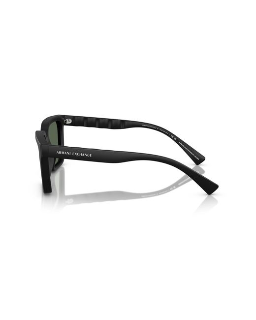 ARMANI EXCHANGE Black Sunglass Ax4147s for men