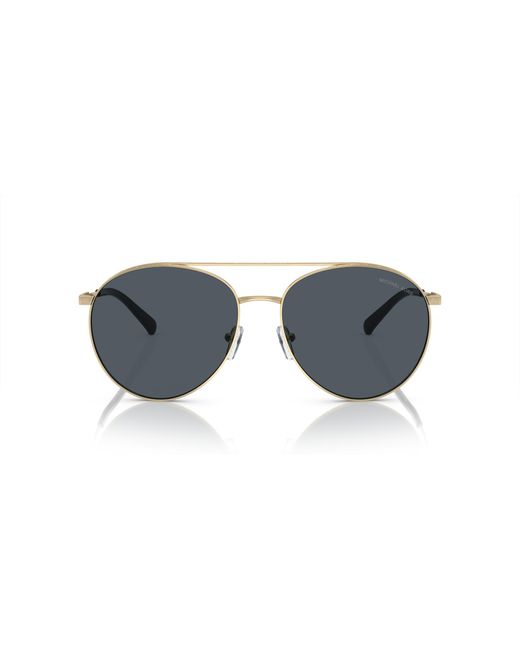 Michael Kors Black Arches (Light) Polarized Fashion Sunglasses