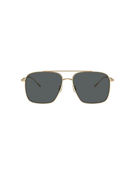 Oliver Peoples Black Sunglass Ov1320st Dresner