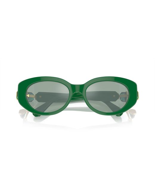 Swarovski Green Sunglasses Sk6002
