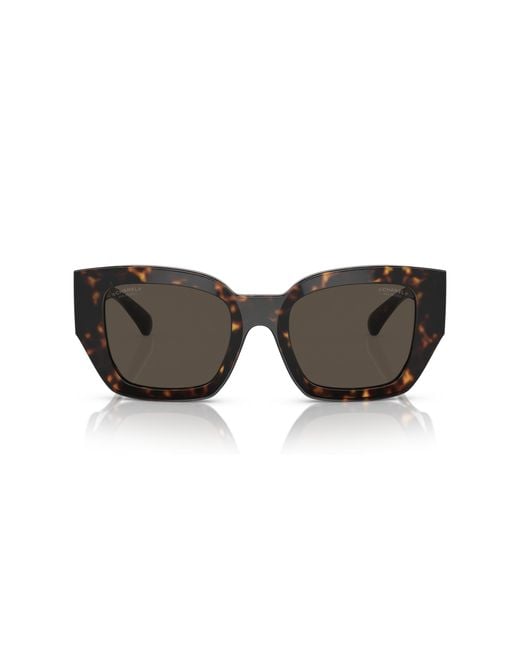 Chanel Black Sunglass Square Sunglasses Ch5506a