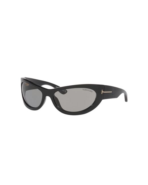 Tom Ford Black Sunglass Leona-02