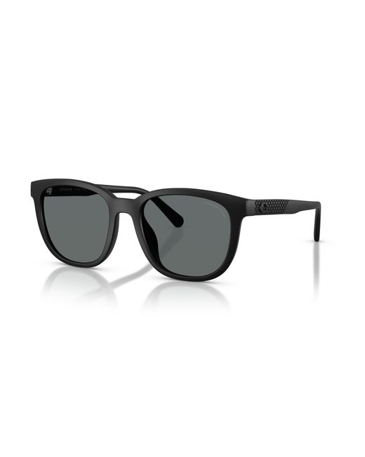 COACH Black Sunglass Hc8442u Cca00 for men