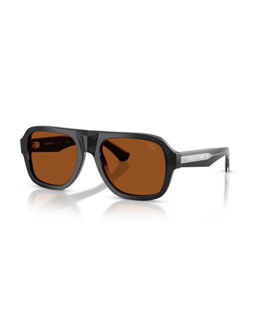 Burberry Black Sunglass Be4478f for men