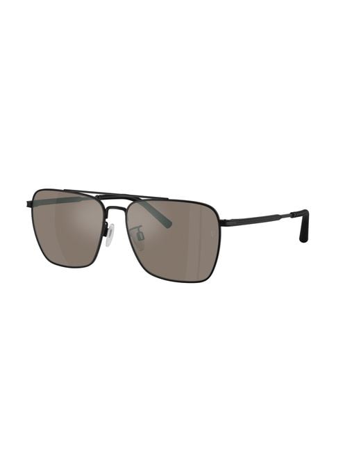 Oliver Peoples Black Sunglass Ov1362s R-15 for men