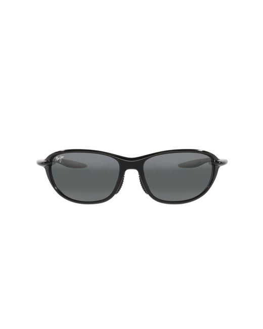 Maui Jim Black Sunglass Ho'okipa Ultra R for men