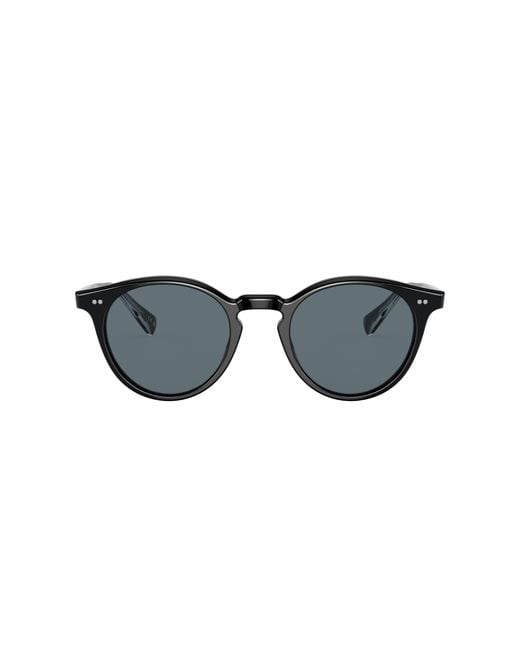 Oliver Peoples Black Sunglass Ov5459su Romare Sun