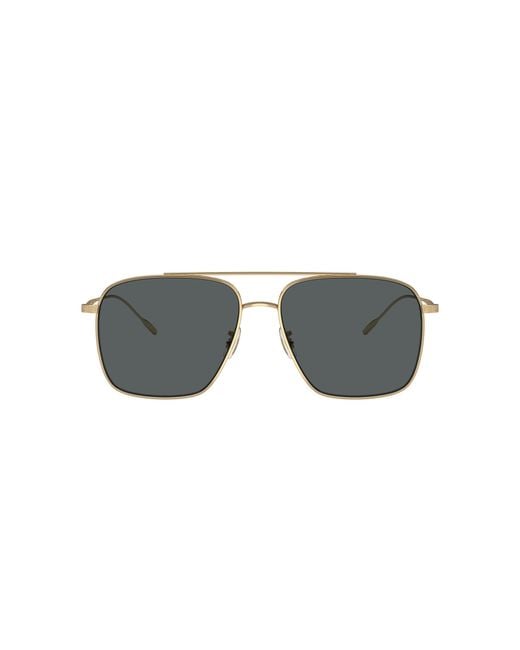 Oliver Peoples Black Sunglass Ov1320st Dresner