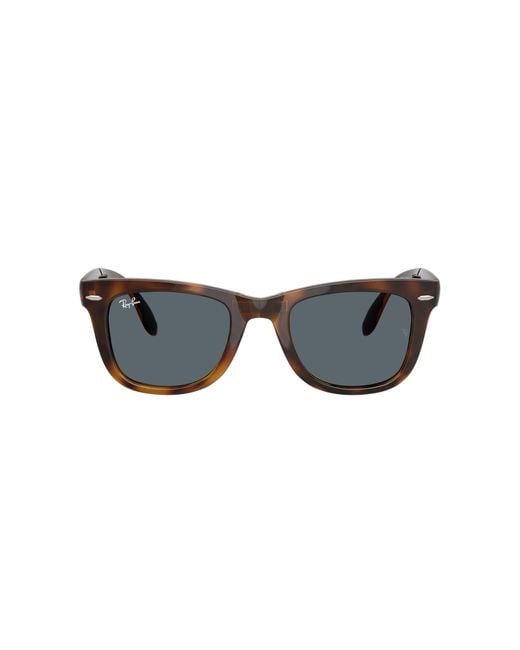 Sunglass RB4105 Wayfarer Folding Classic Ray-Ban de hombre de color Black