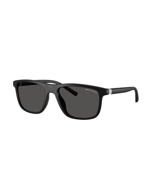 ARMANI EXCHANGE Black Sunglass Ax4167su for men