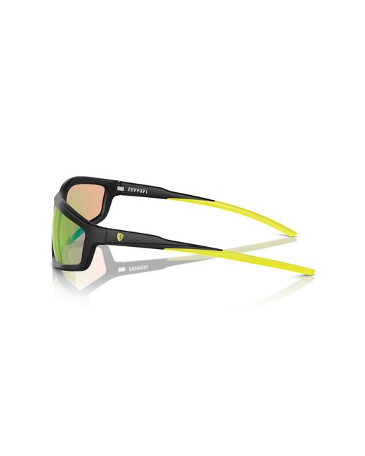 Scuderia Ferrari Green Sunglass Fz6007u for men
