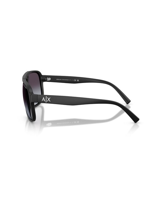 ARMANI EXCHANGE Black Sunglasses Ax4104S for men