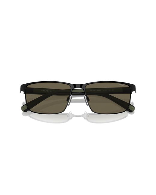 Polo Ralph Lauren Black Sunglass Ph3155 for men