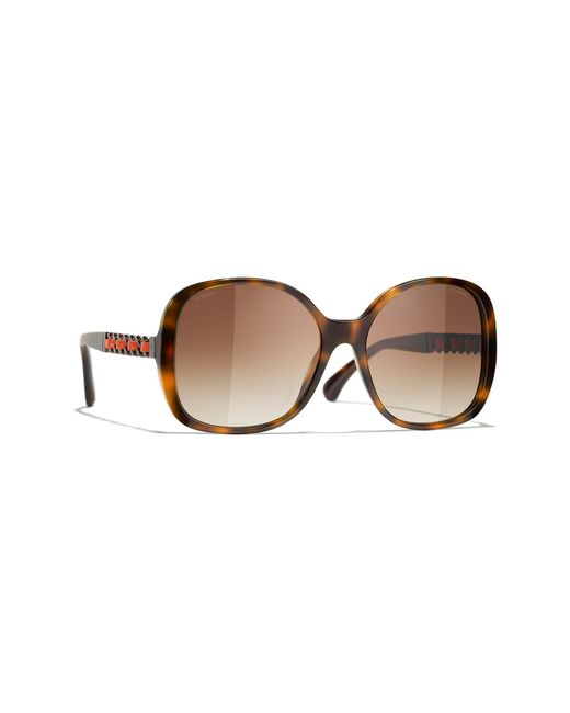 Chanel Black Sunglass Square Sunglasses Ch5470q