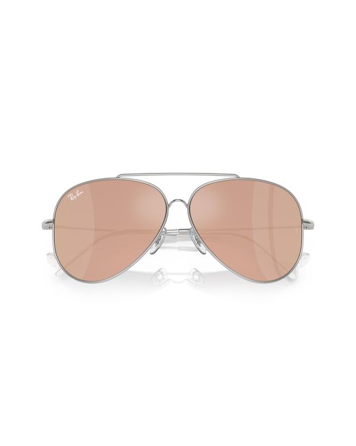 Ray-Ban Black Sunglass Aviator Reverse