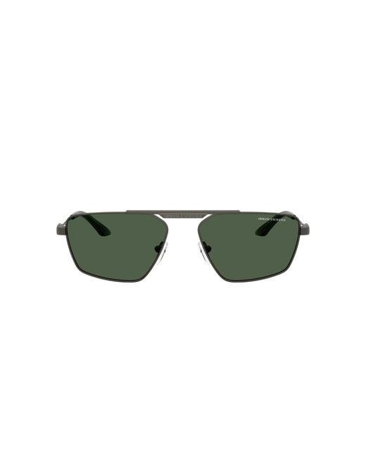 ARMANI EXCHANGE Green Sunglass Ax2059s