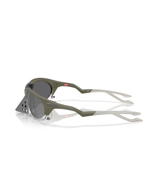 Oakley Black Sunglass Oo9437 Plantaris Latitude Collection for men
