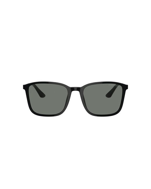 Giorgio Armani Black Sunglass Ar8197 for men