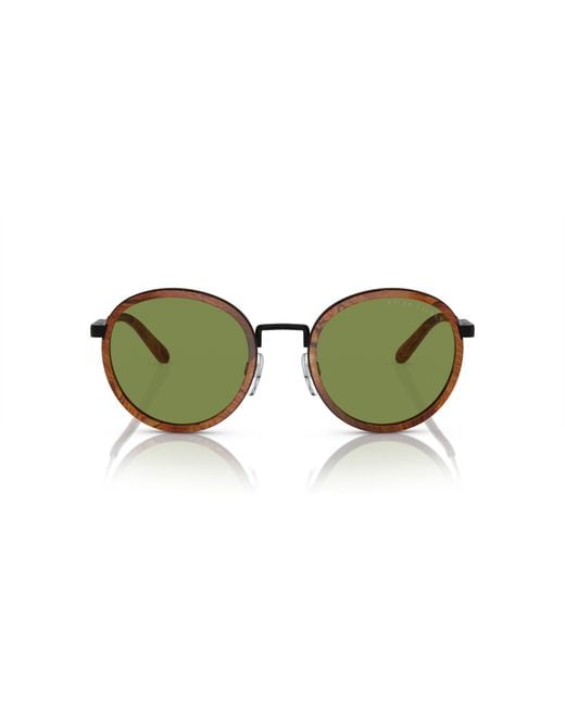 Ralph Lauren Green Sunglass The Clubman for men